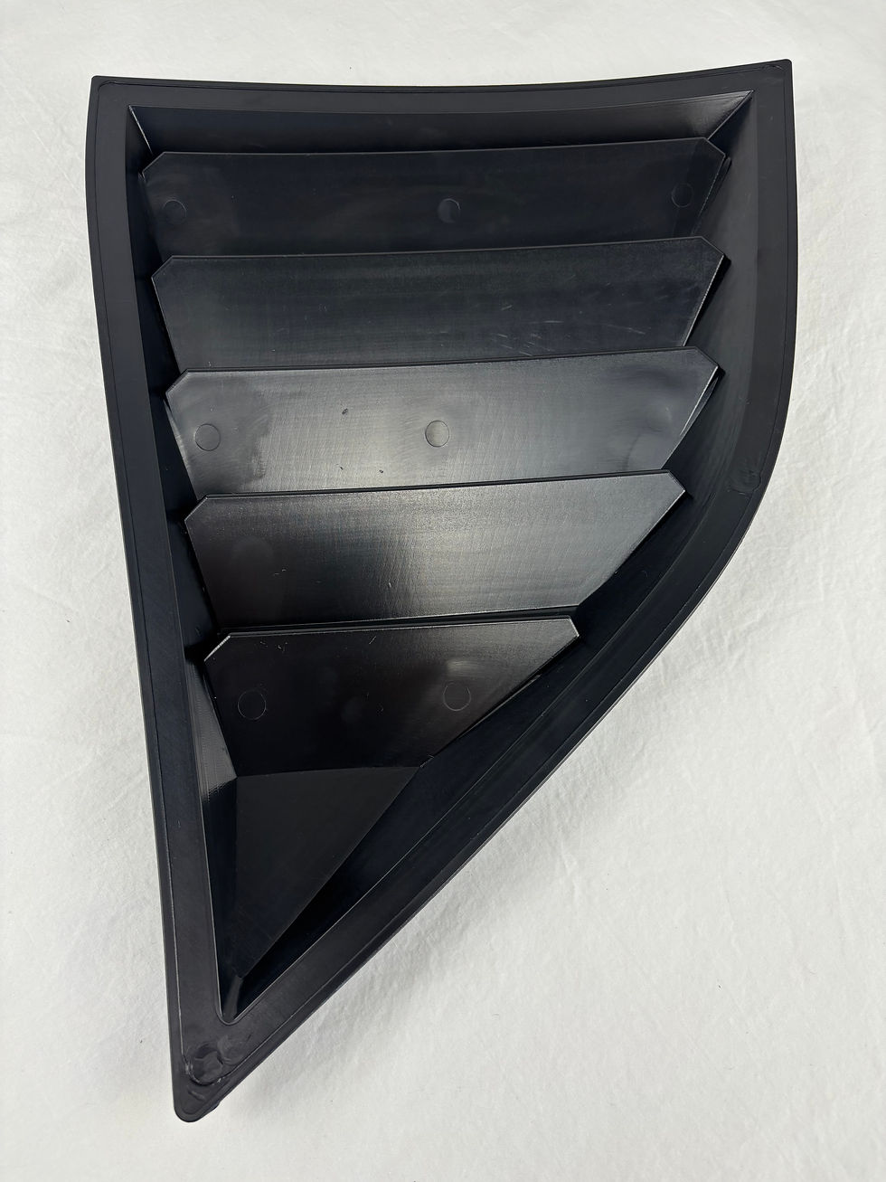 Thumbnail: Matte Black Side Window Louvers for 2008-2023 Dodge Challenger (XE V4 Style)