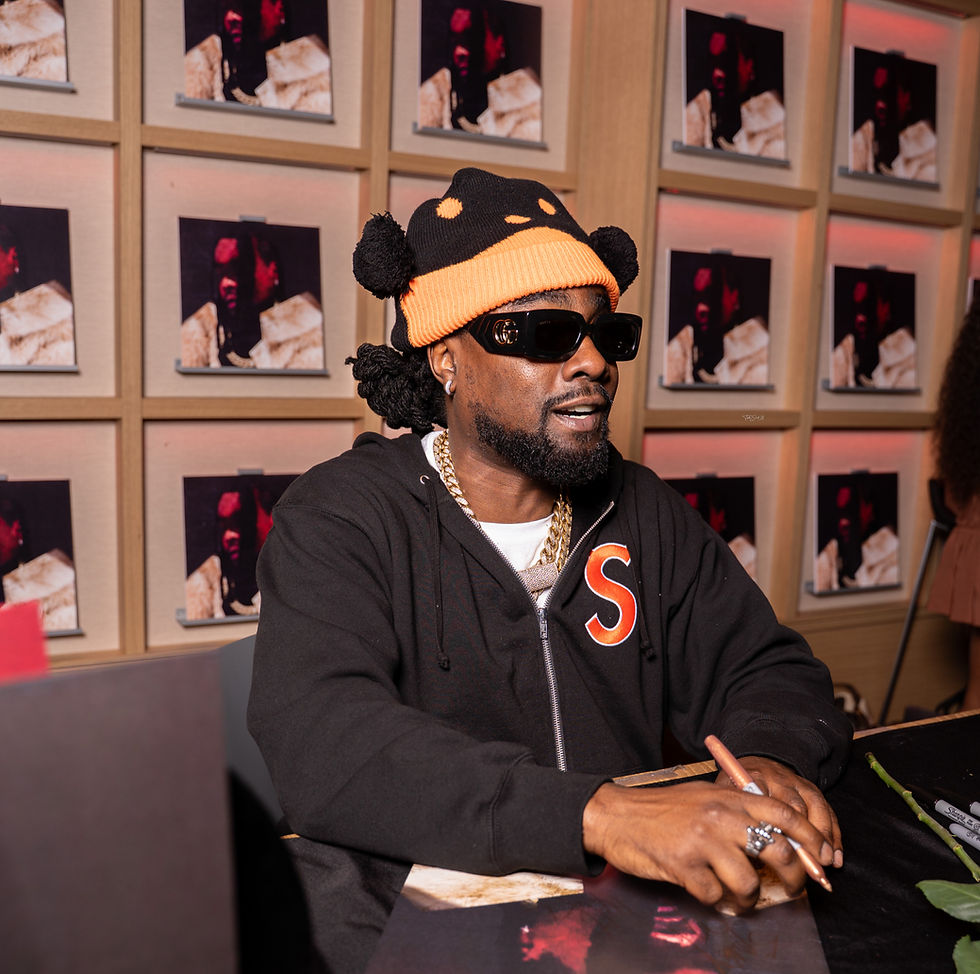 Wale Host Vinyl Signing at UMusic Shop NY For His Latest Album, everything is a lot.