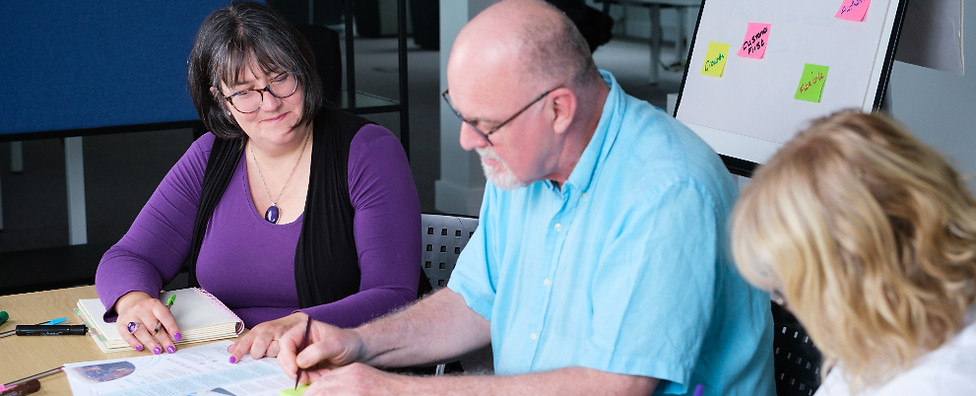 Project Management Team at Work
