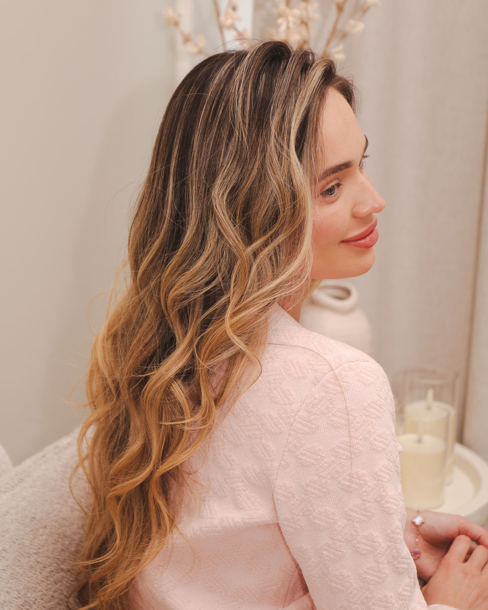 final hair result photography for Sakura beauty salon