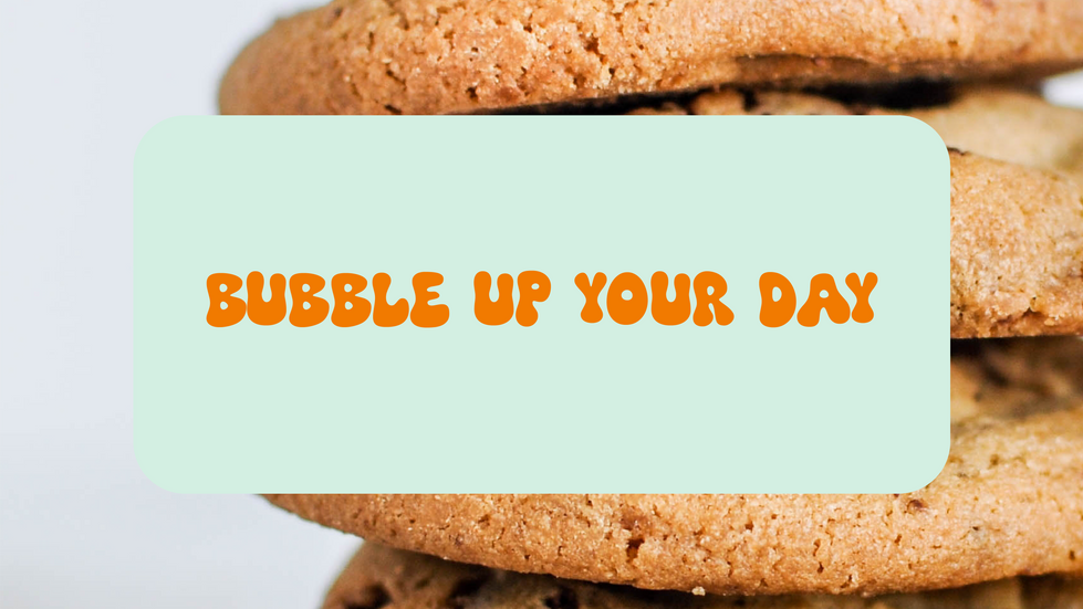 fun cookie brand identity design for Cookie Bubbles