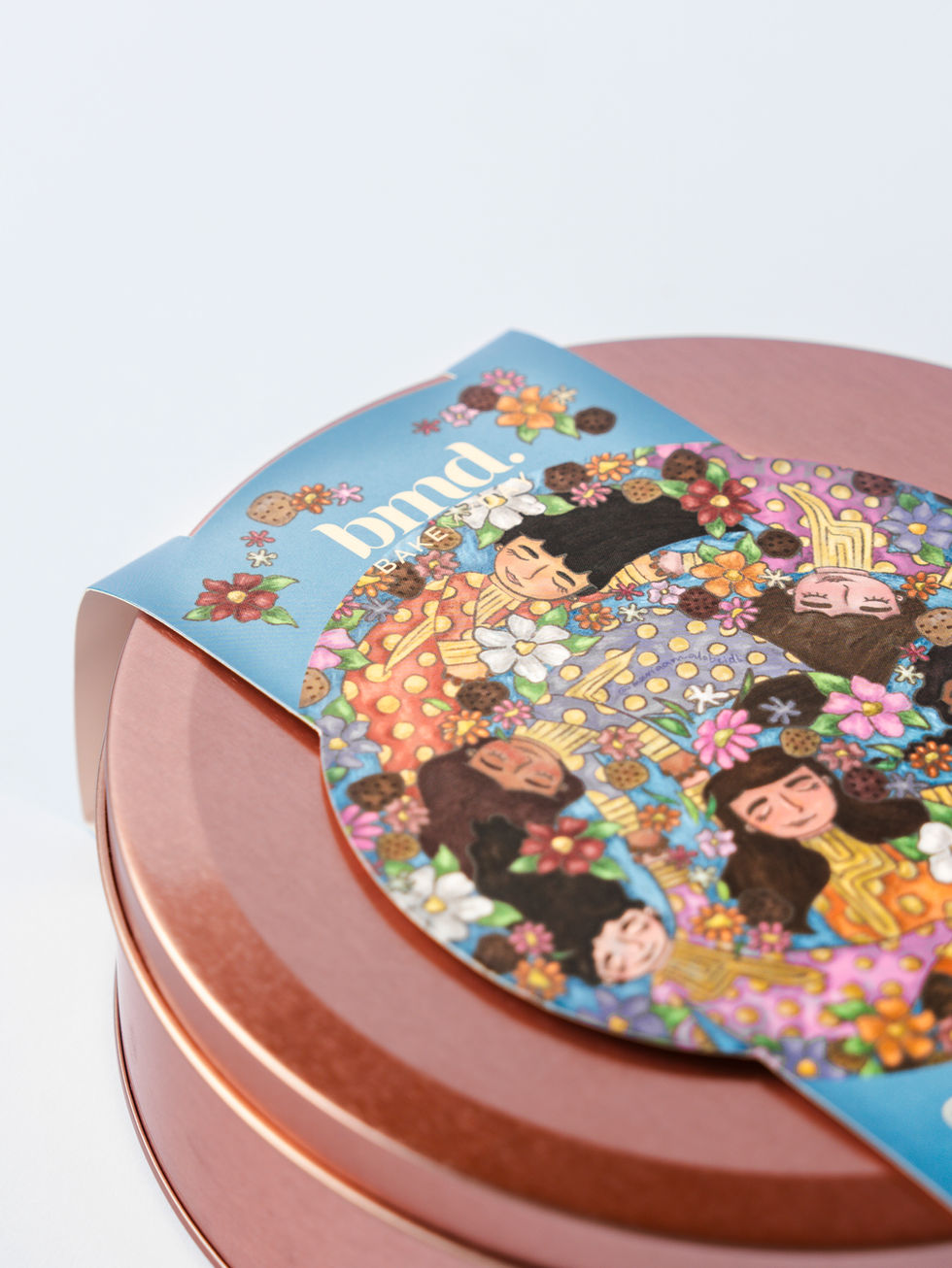 Professional cookie box branding photoshoot Dubai