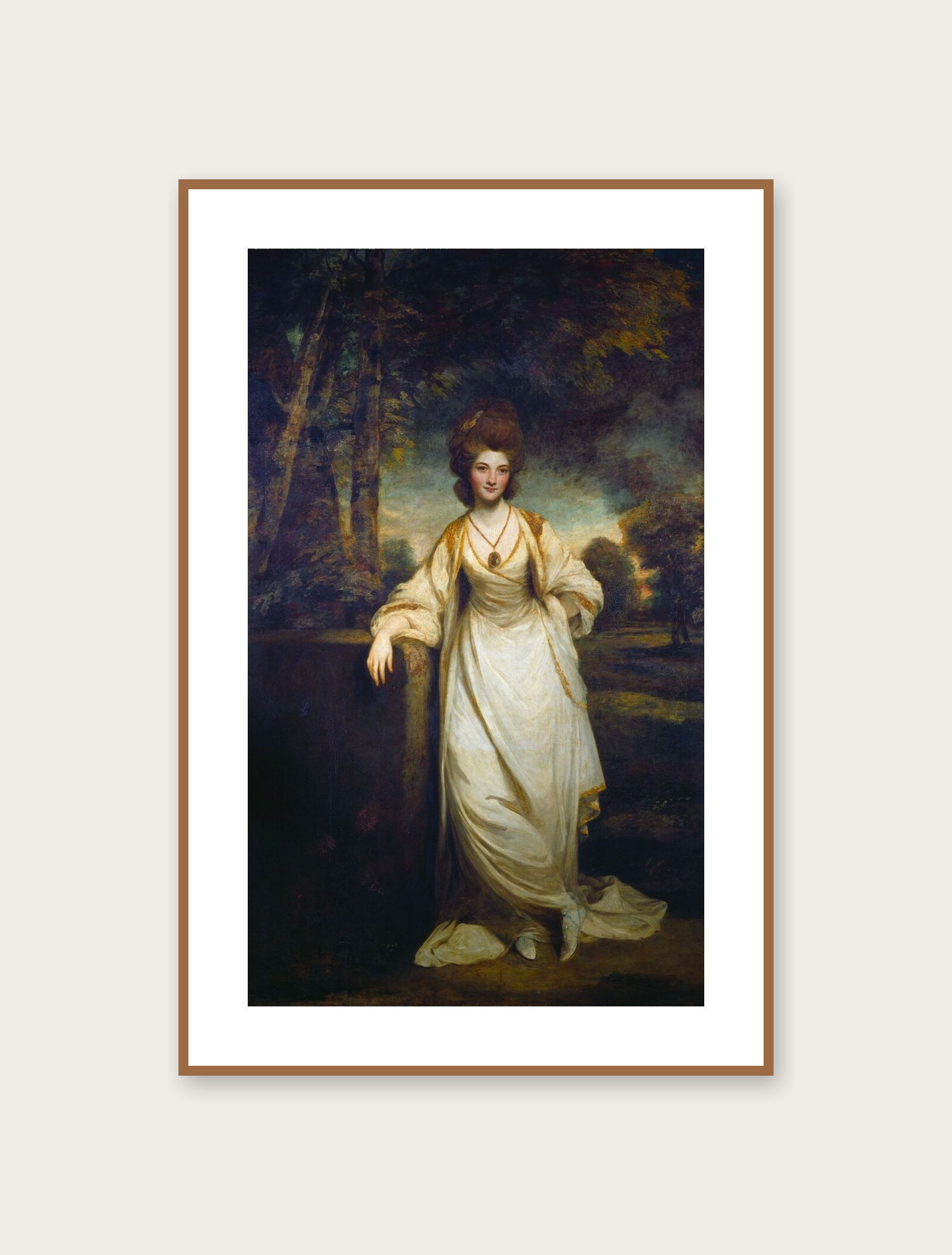 Leydi Elizabeth Compton - Sir Joshua Reynolds Tablo