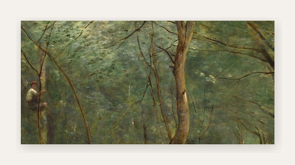 Küçük resim: Yılan Balığı Avcıları - Jean-Baptiste-Camille Corot Tablo