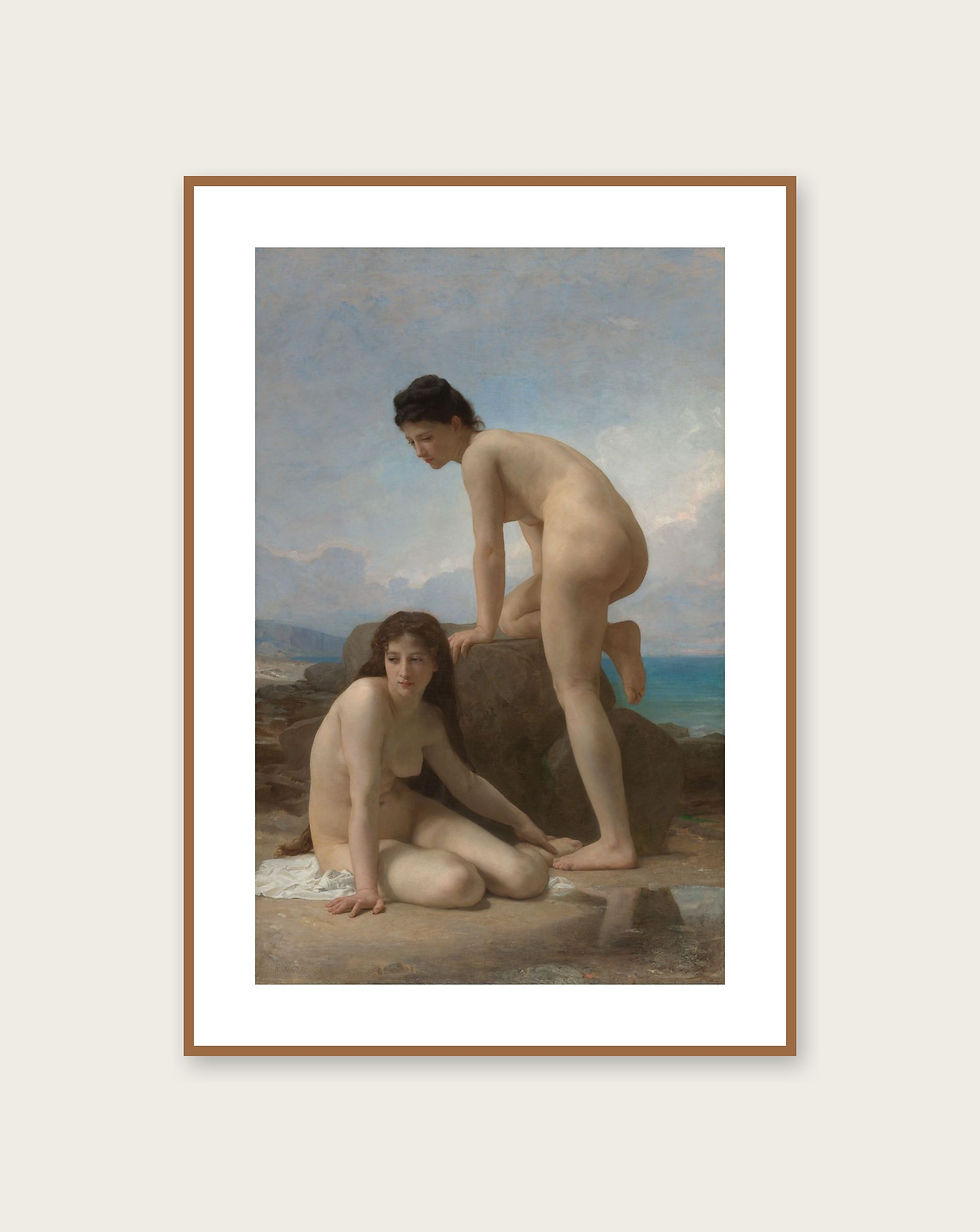 Küçük resim: Yıkananlar - William-Adolphe Bouguereau Tablo