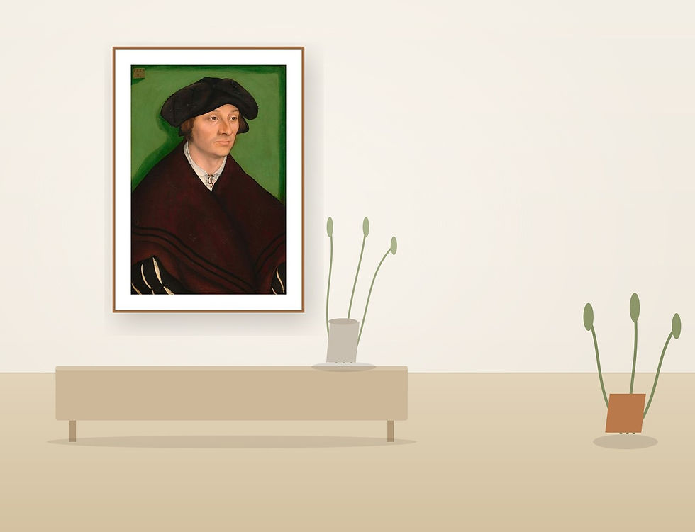 Küçük resim: Bir Adamın Portresi - Lucas Cranach Tablo