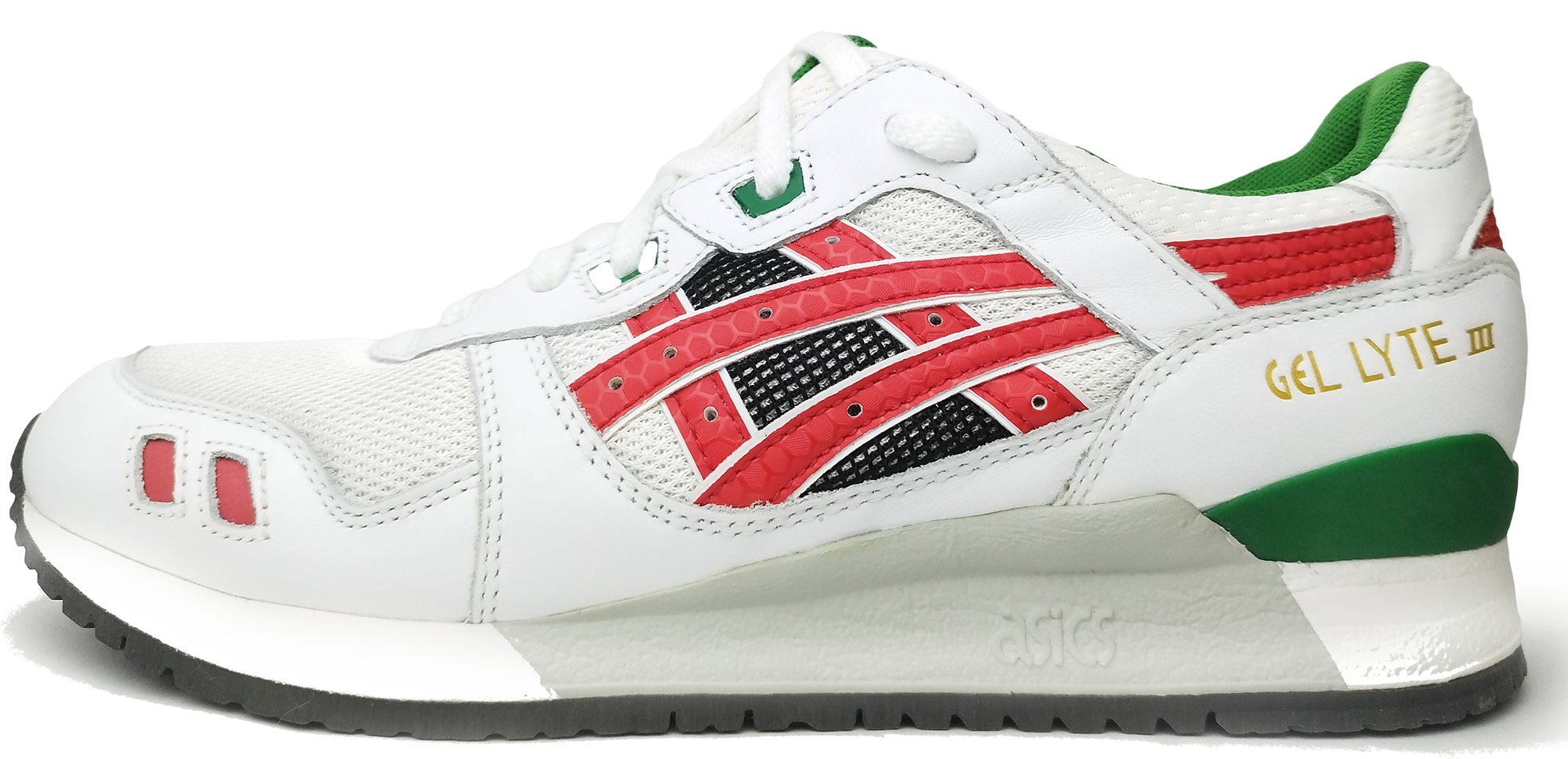 ASICS GEL-LYTE™ III white green red