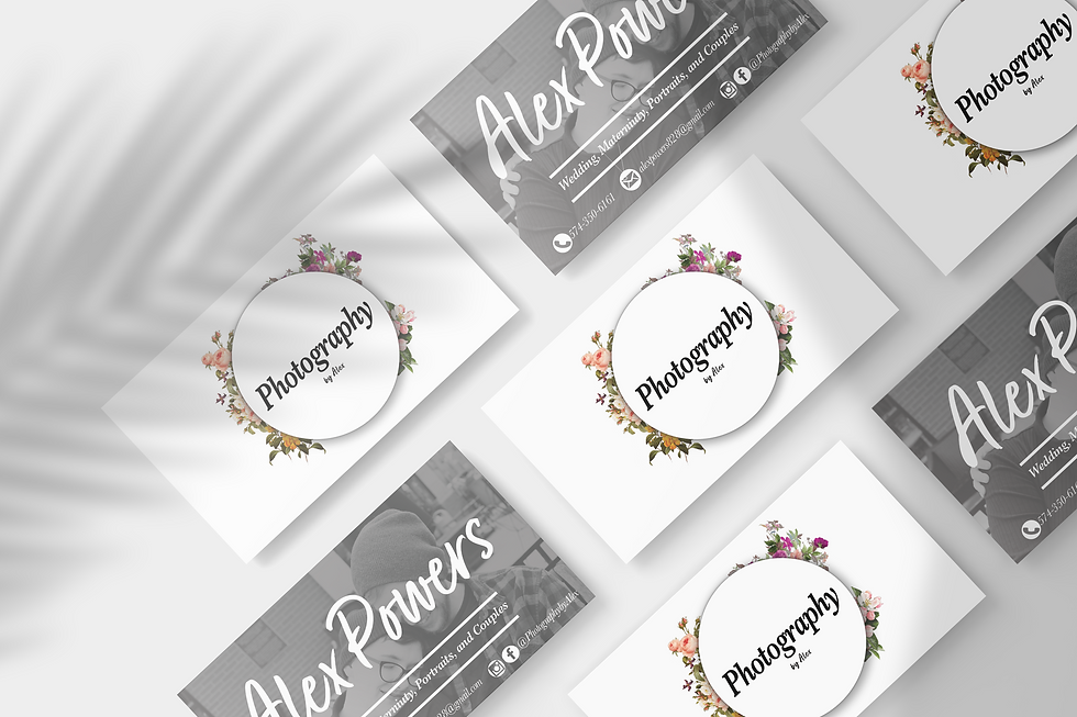 Still image of buisness cards