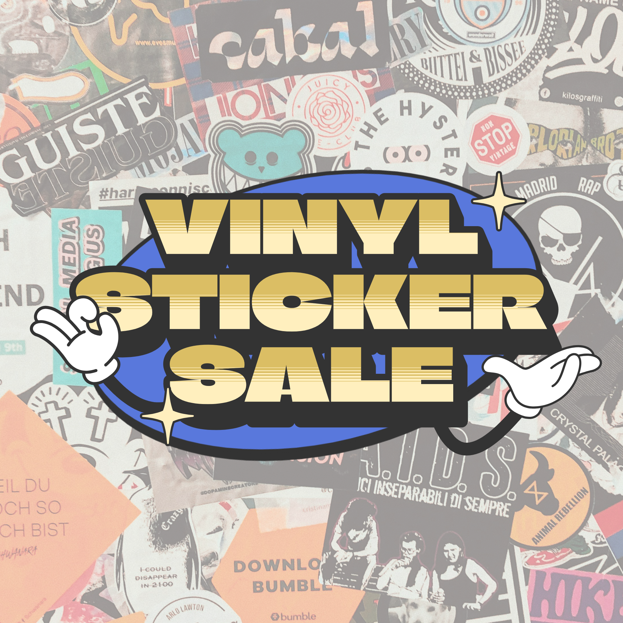 Discounted Vinyl Stickers
