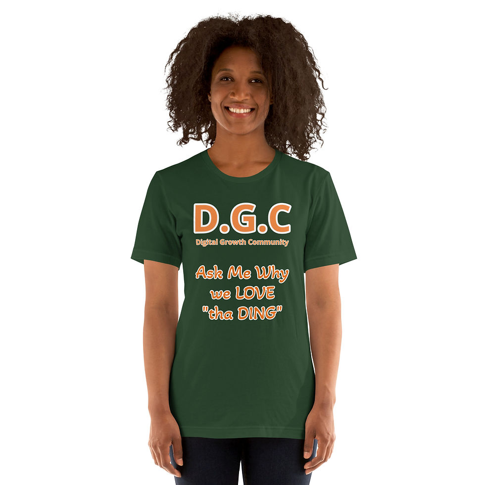 Thumbnail: Digital Growth Community Unisex t-shirt
