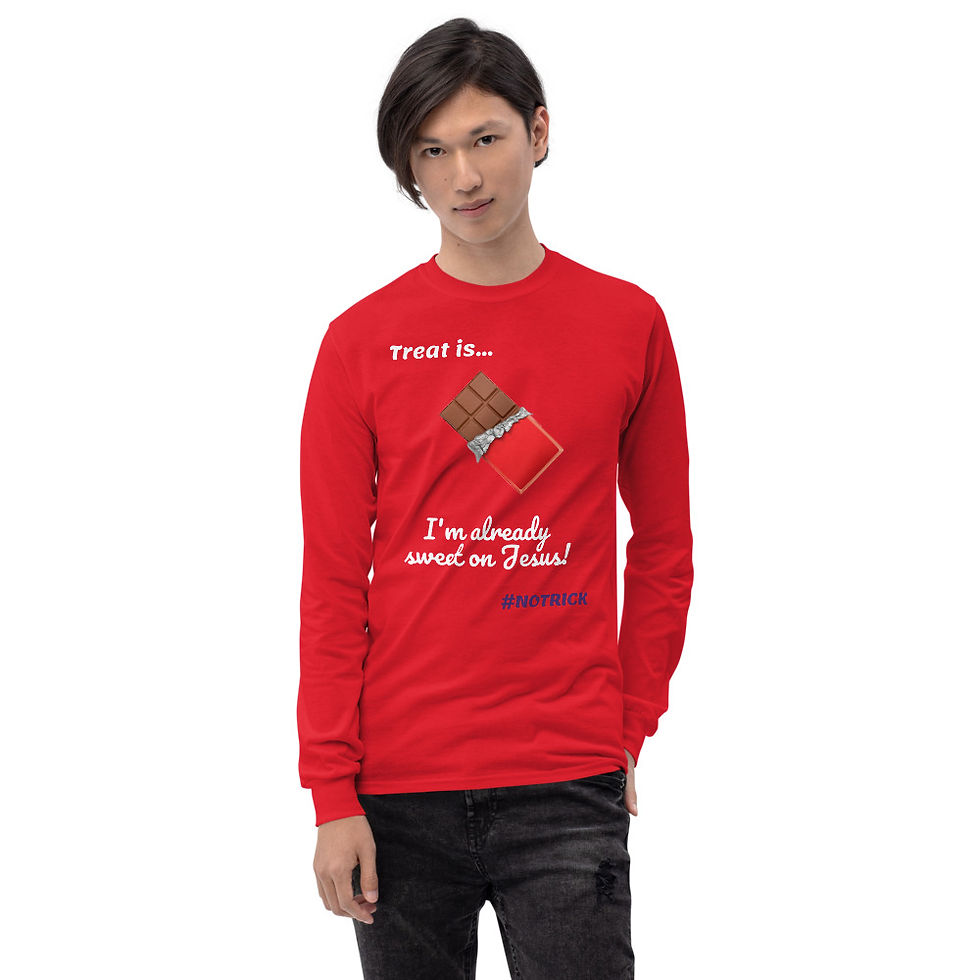 Thumbnail: Sweet on Jesus Men’s Long Sleeve Shirt