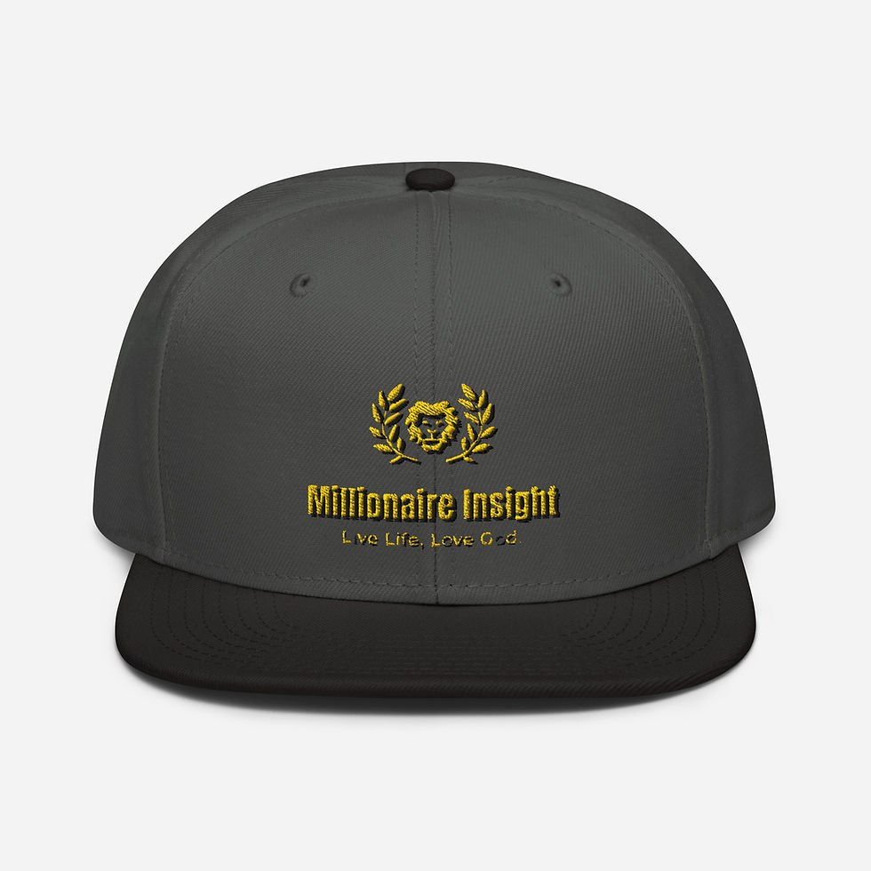 Thumbnail: Millionaire Insight Snapback Hat 2022