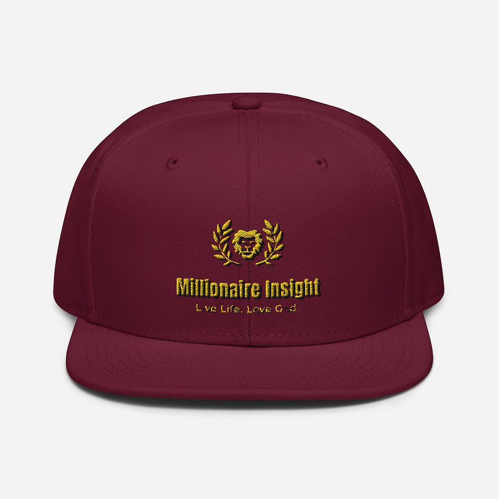 Thumbnail: Millionaire Insight Snapback Hat 2022