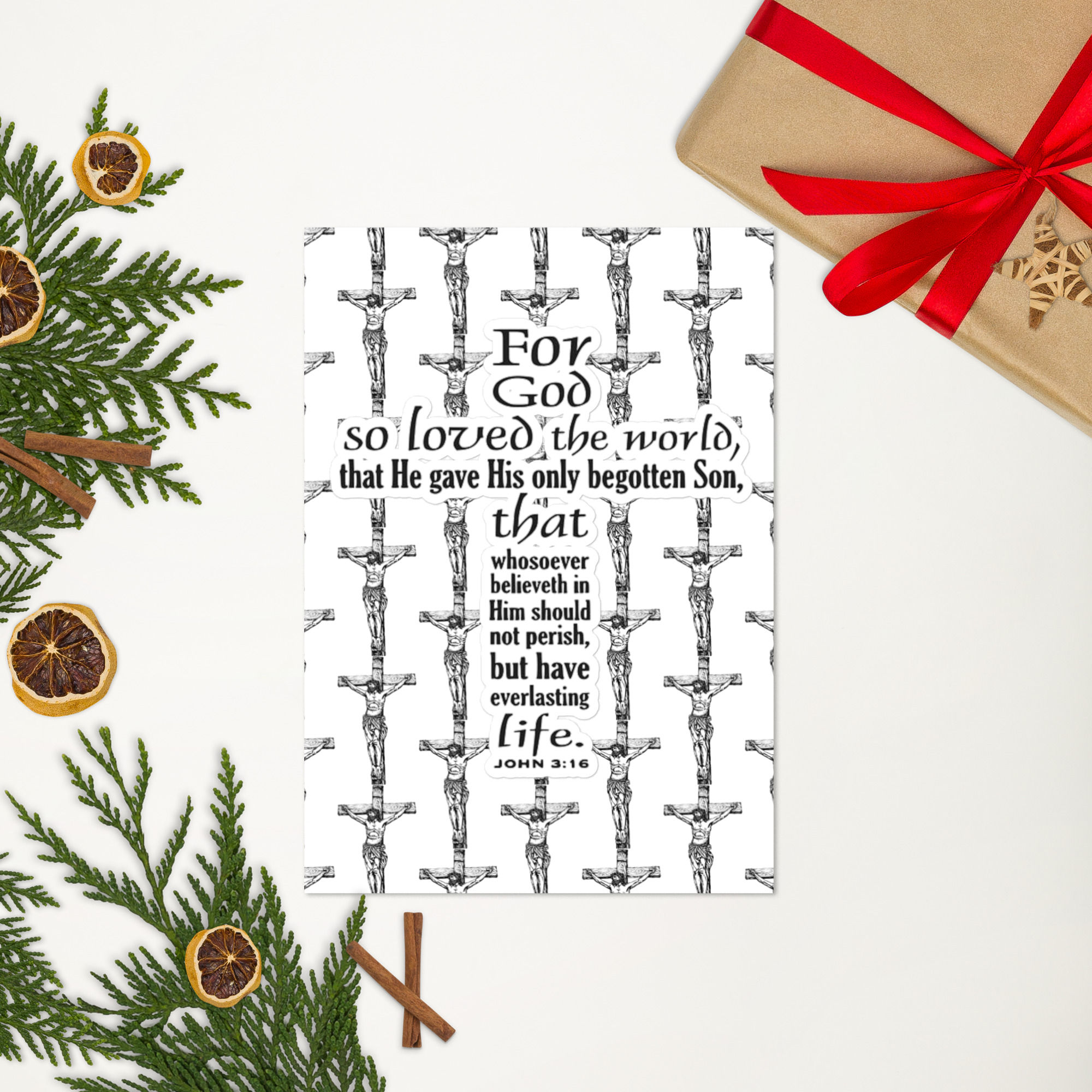 God's Love Sticker sheet