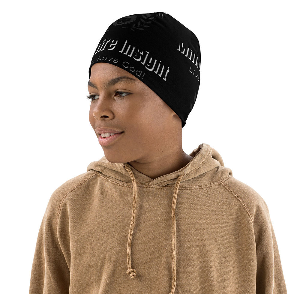 Thumbnail: Millionaire Insight All-Over Print Kids Beanie