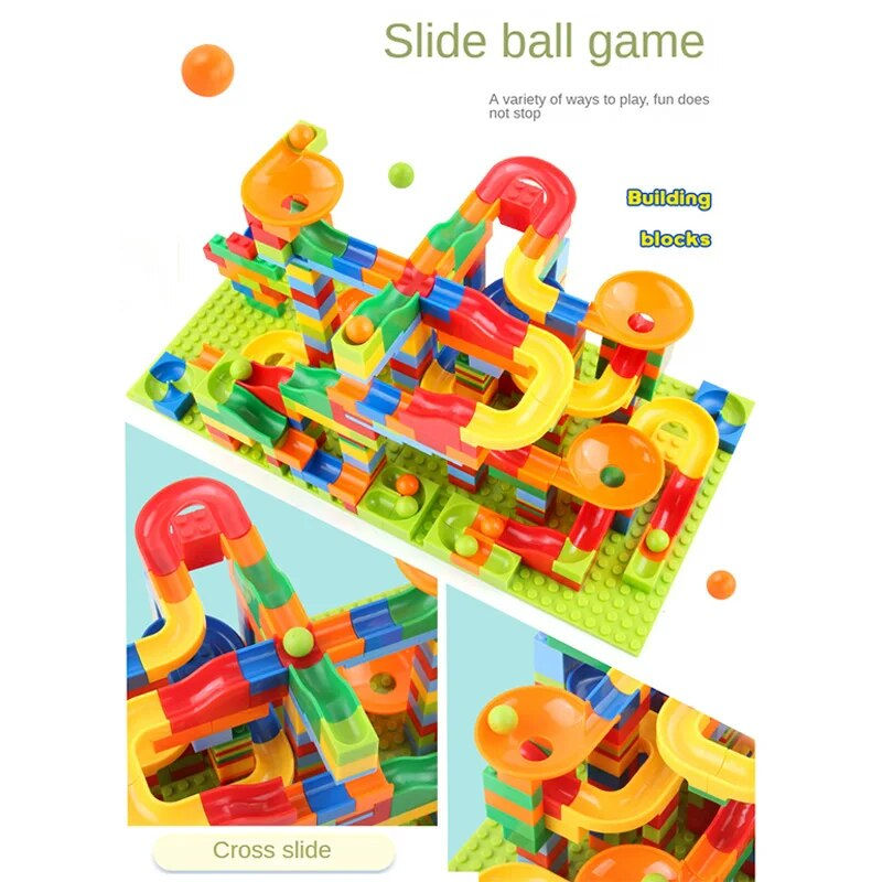 Thumbnail: Building Blocks Small Particles Assembled Variety Slide Toy