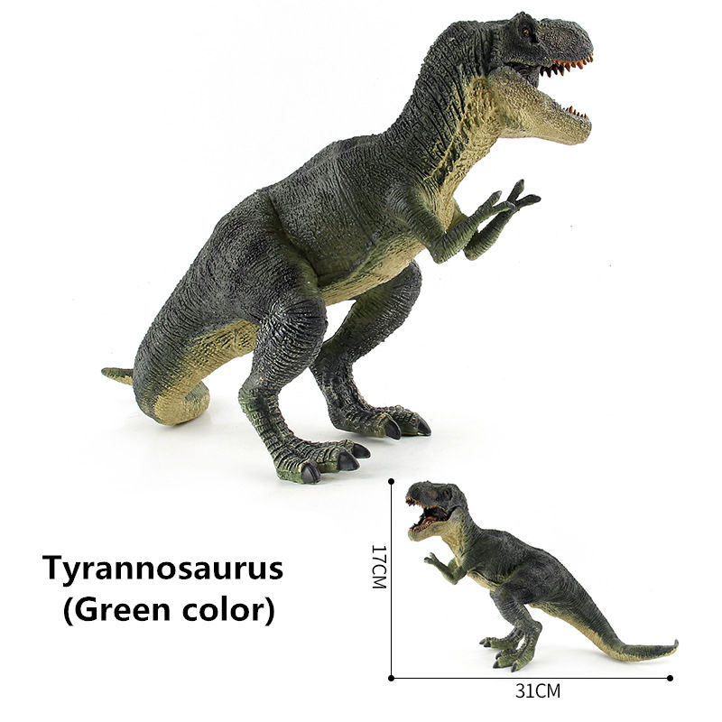 Thumbnail: High Quality PVC Jurassic Dinosaurs World Action Figures Tyrannosaurus Brachiosa