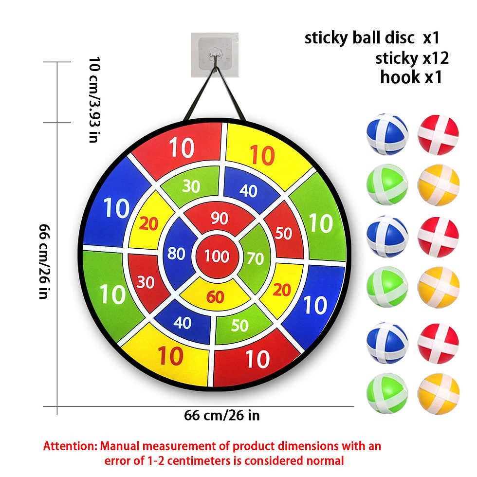 Thumbnail: 12 sticky ball dart disc sets, indoor and outdoor toys, parent-child interaction
