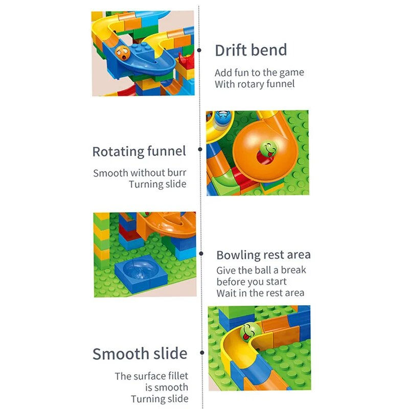 Thumbnail: Building Blocks Small Particles Assembled Variety Slide Toy