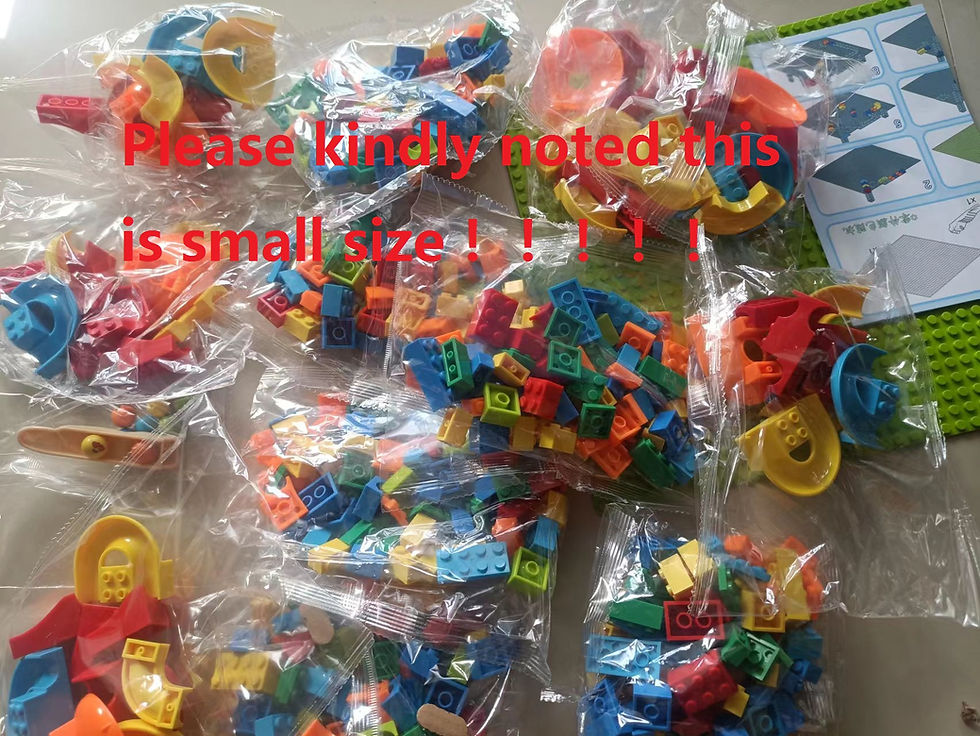 Thumbnail: 84-504PCS Marble Race Run Blocks Maze Ball Track Toy Compatible city Building Bl