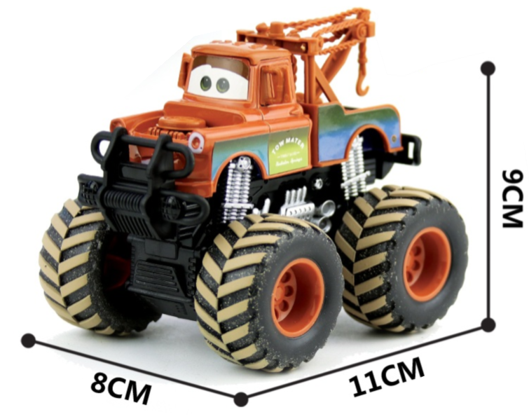 Thumbnail: Disney Pixar Cars Toy Lightning McQueen Metal Mode Return Car Jackson Storm Mate