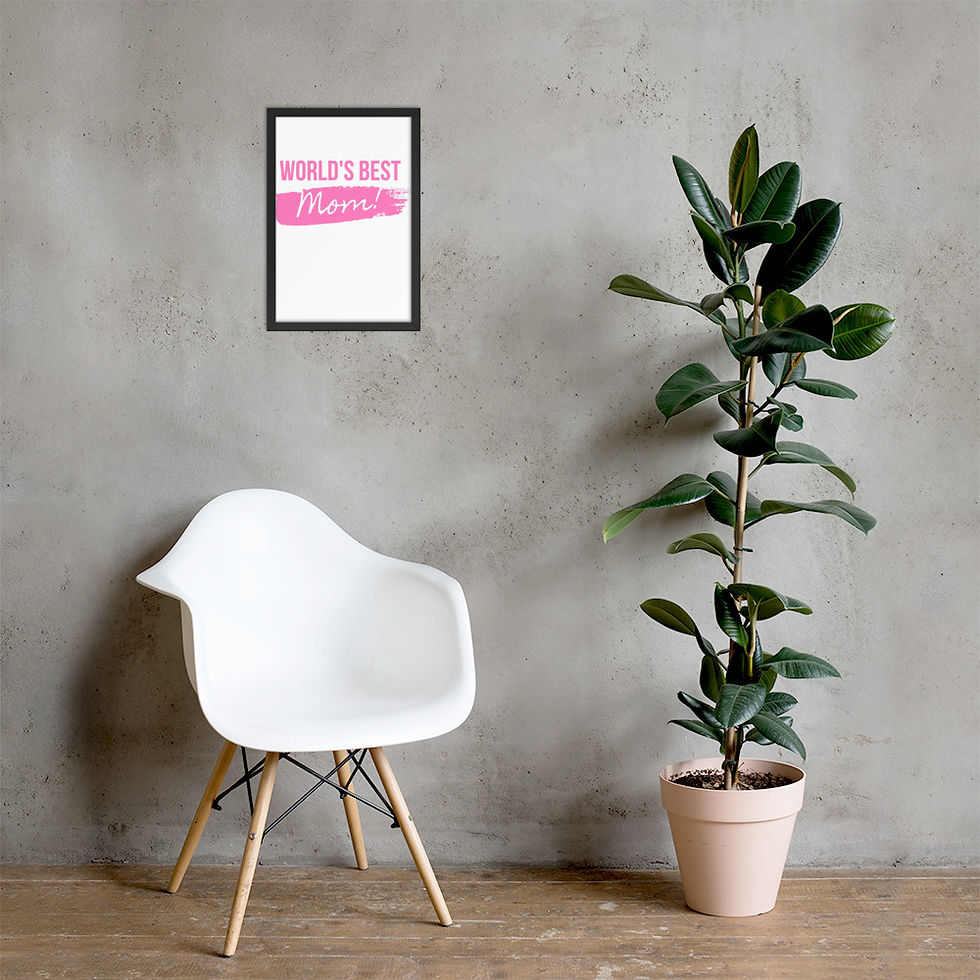 Thumbnail: Framed poster