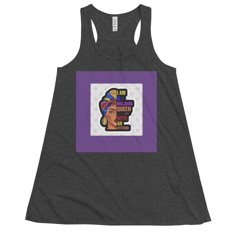 Thumbnail: Women's Flowy Racerback Tank