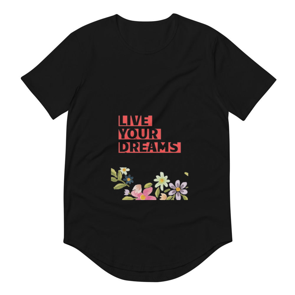 Men's Curved Hem T-Shirt