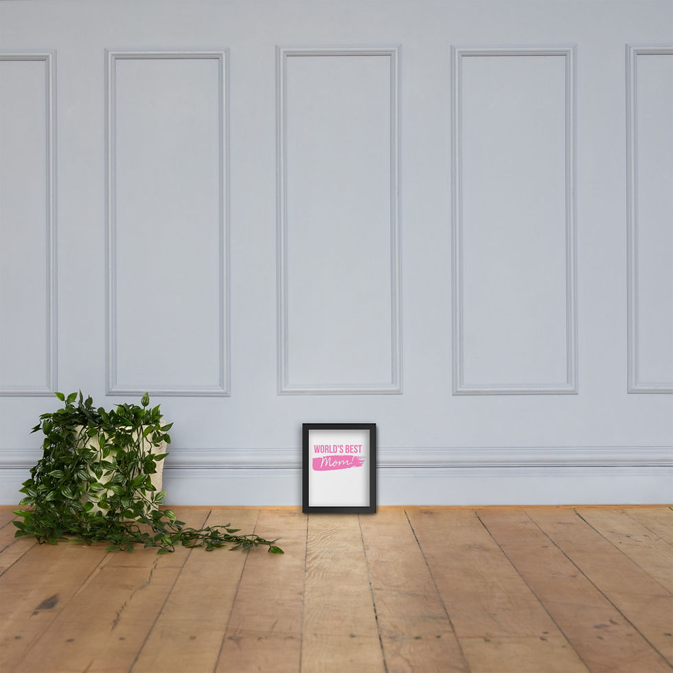Thumbnail: Framed poster