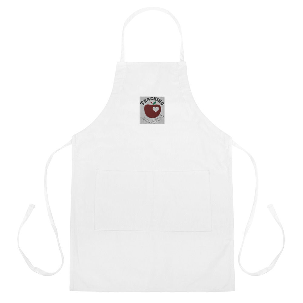 Embroidered Apron