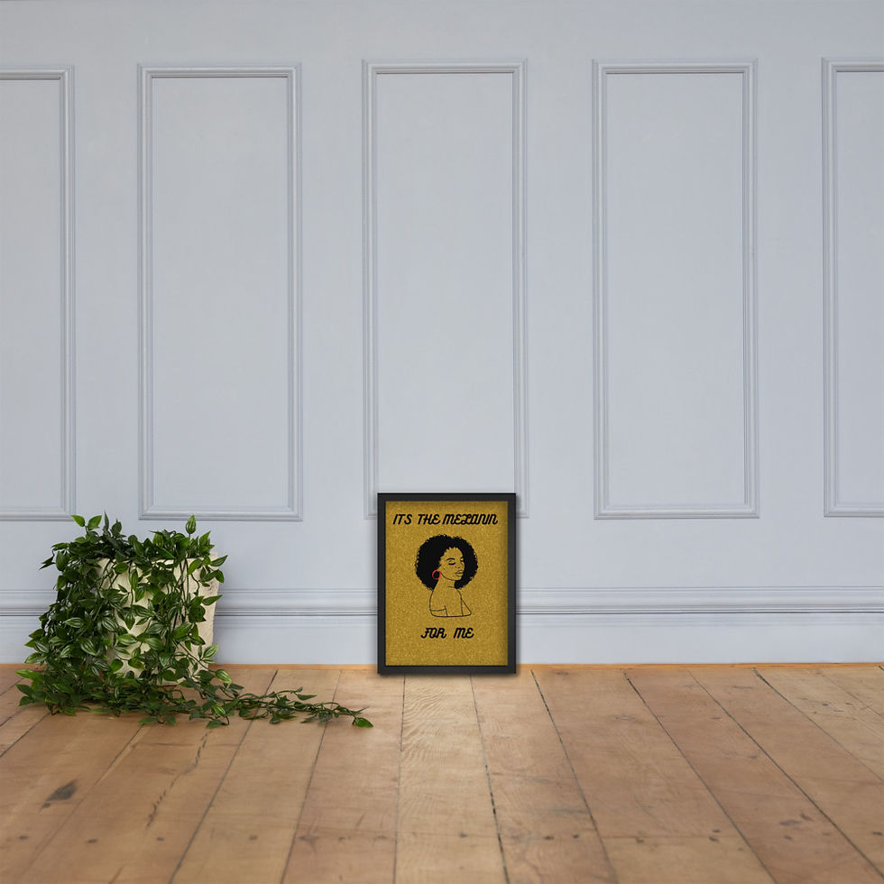 Thumbnail: Framed poster