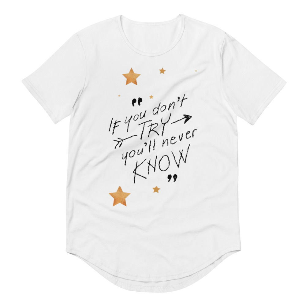 Men's Curved Hem T-Shirt