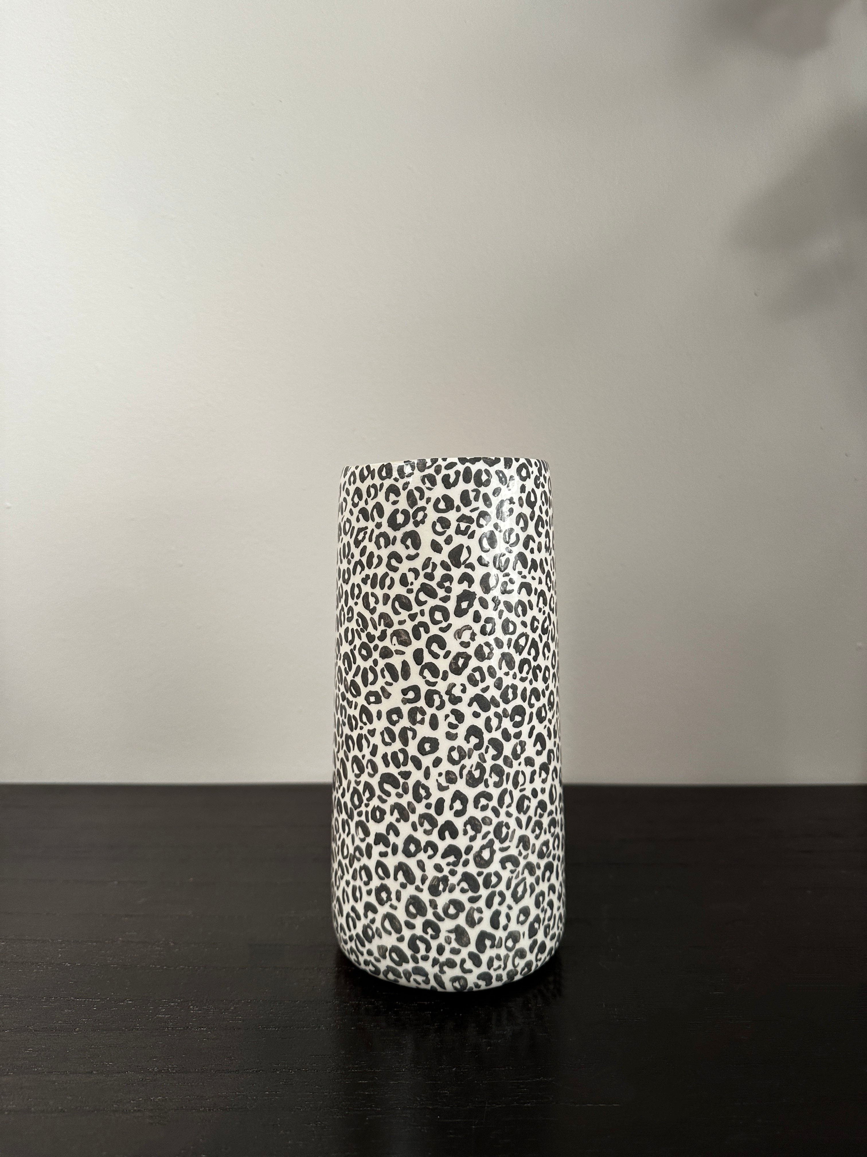 Vase: Leopard Print Pitcher - Small