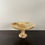 Thumbnail: Object: Neutral Marble Tabletop Pedestal with Brown Veining [REDEFINED DECOR]