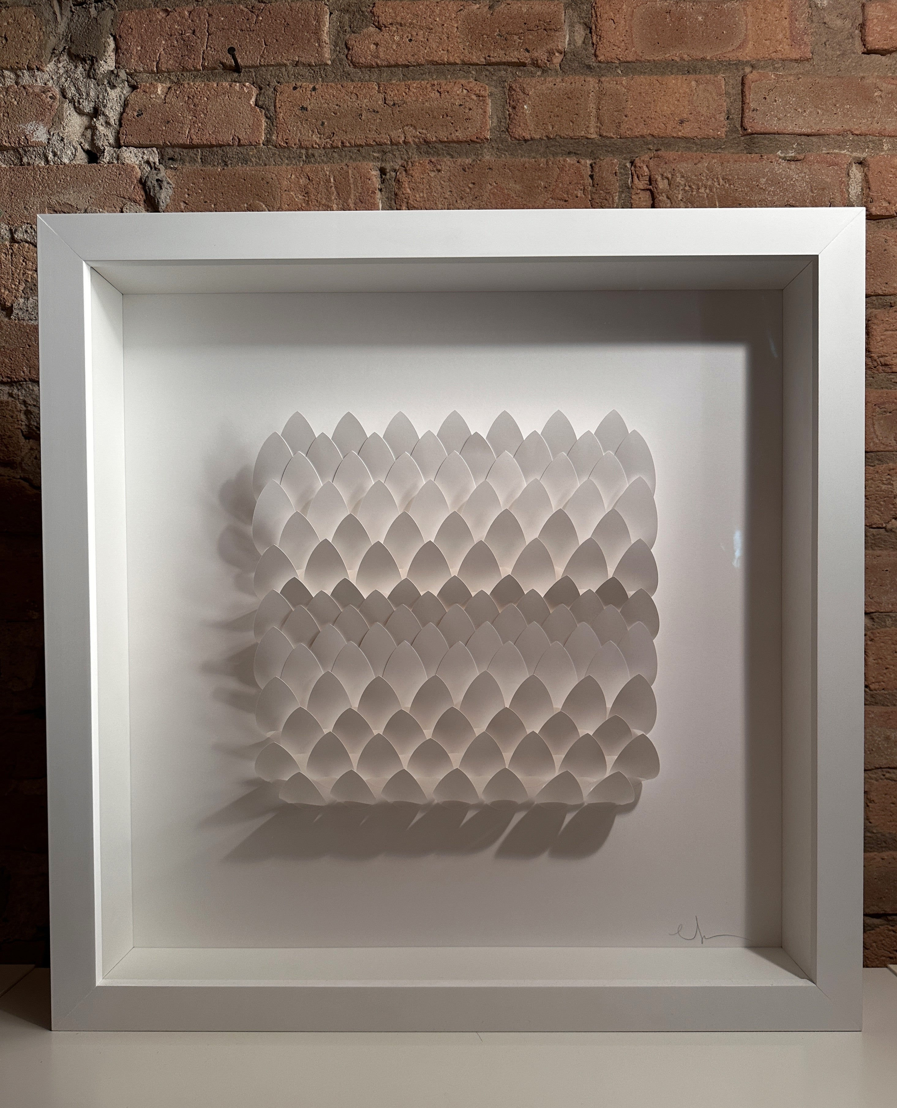 Art: Matthew Shlian, Milk and Fur, Framed [Consignment]