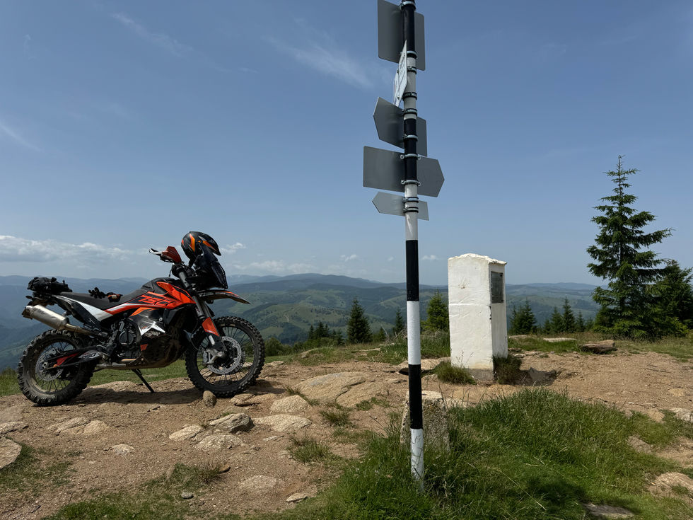 Tolle Aussicht von einem der höchsten Punkte um Sibiu