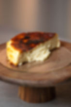 Creamy Basque Cheesecake Half