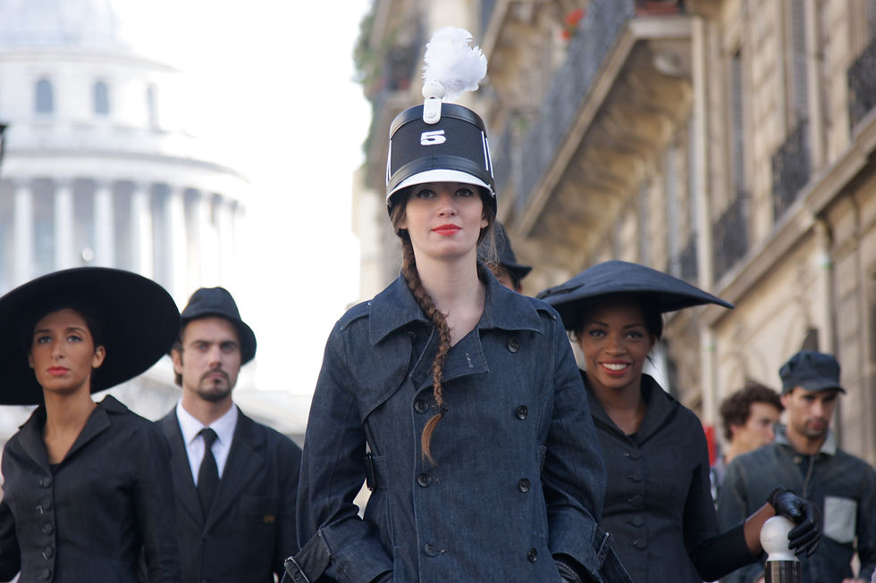 G-STAR RAW GUERRILLA FASHION PARADE AND BRANDED CONTENT DISTRIBUTION