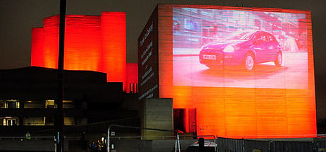 FIAT PUNTO EVO VIDEO LIGHT PROJECTIONS