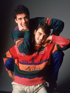 Roberto Mancini e Gianluca Vialli