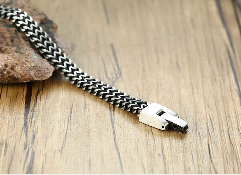 Miniatura: Pulsera de cadena acero inoxidable