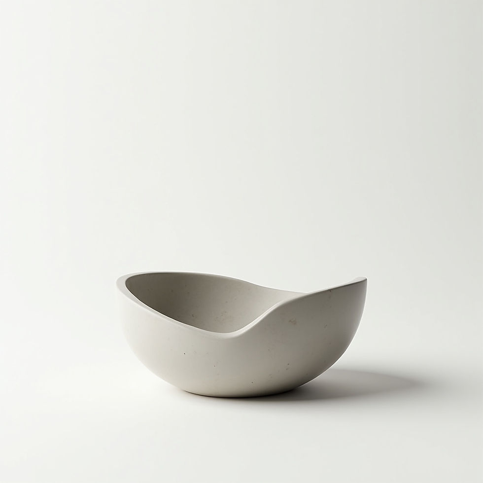 Sculptural Serving Bowl