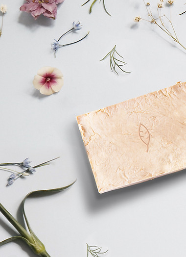 Natural Soap and Flowers