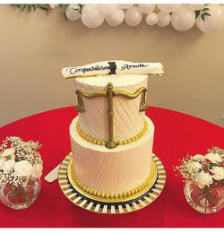 Law Graduate Cake