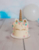 Unicorn Smash Cake