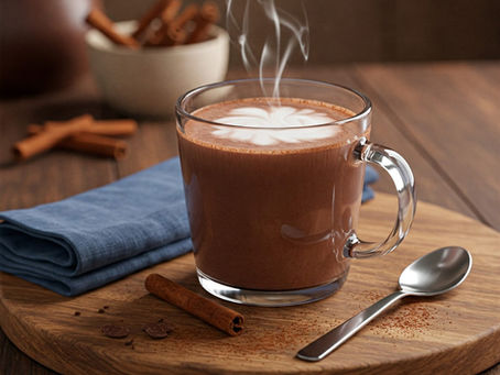 CHOCOLATE QUENTE CREMOSO EM 10 MINUTOS