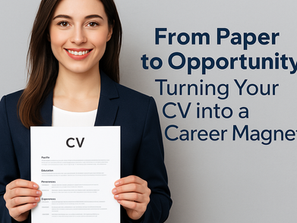 From Paper to Opportunity: Turning Your CV into a Career Magnet