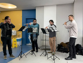 Hospitais de Ponta Grossa recebem apresentações musicais do Conservatório Maestro Paulinoho