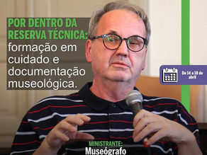 Museu Campos Gerais promove curso “Por dentro da Reserva Técnica: formação em cuidados e documentos museológicos”