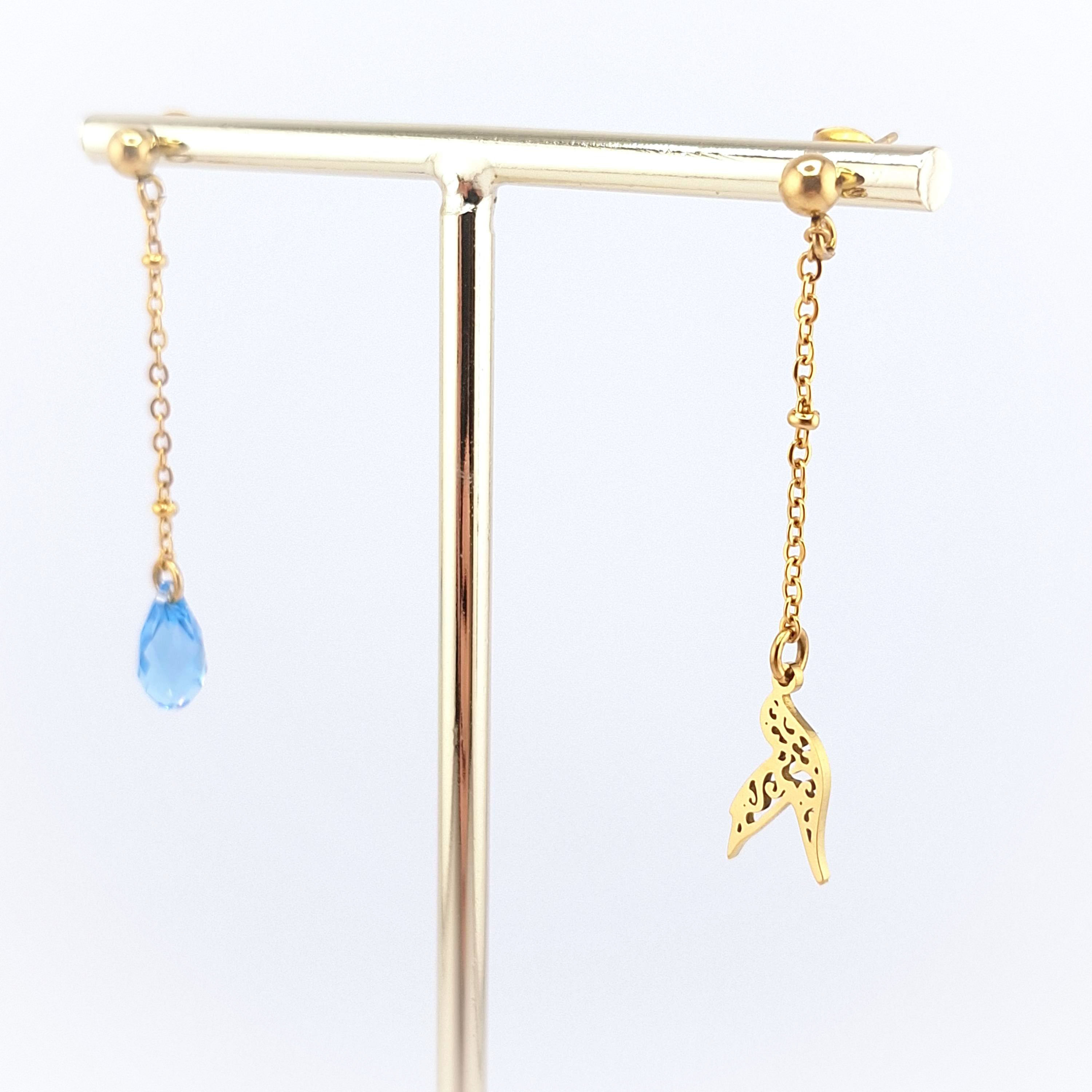 Boucles d’oreilles Colibri